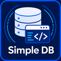 Simple DB - SQL Client for SQLite, MySQL, PostgreSQL, SQL Server & Oracle